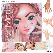 Topmodel Create Your Hand Design Colouring Book - BOOKS - Beattys of Loughrea