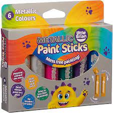 Paint Pop Metallic 6 Pack - ART & CRAFT/MAGIC/AIRFIX - Beattys of Loughrea