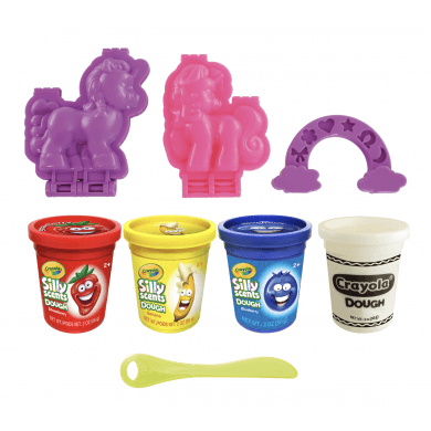 Crayola Silly Scent Dough Unicorn Medium Playset - ART & CRAFT/MAGIC/AIRFIX - Beattys of Loughrea