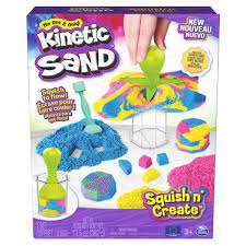 Kinetic Sand Squish N Create - ART & CRAFT/MAGIC/AIRFIX - Beattys of Loughrea