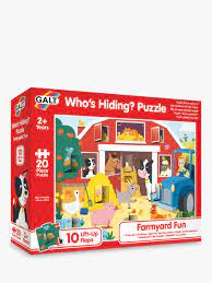 Whos Hiding? Puzzle Farmyard Fun - JIGSAWS - Beattys of Loughrea