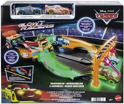 Disney Cars Night Racing Track Set - CARS/GARAGE/TRAINS - Beattys of Loughrea