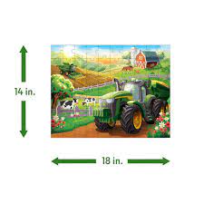 John Deere Kids 70 Piece Puzzle - FARMS/TRACTORS/BUILDING - Beattys of Loughrea