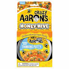 Crazy Aarons Thinking Putty Trendsetters Honey Hive - ART & CRAFT/MAGIC/AIRFIX - Beattys of Loughrea