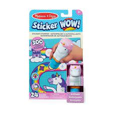 Sticker Wow Stamper & Activity Pad - Unicorn - ART & CRAFT/MAGIC/AIRFIX - Beattys of Loughrea