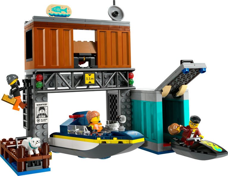 Lego 60417 City Police Speedboat & Crooks Hideout - CONSTRUCTION - LEGO/KNEX ETC - Beattys of Loughrea