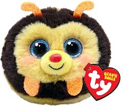 Zinger Bee Beanie Balls - SYLVANIAN / BEANIE BABIES - Beattys of Loughrea