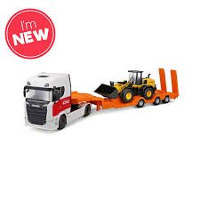 1:43 Street Fire Haulers Scania & Construction Vehicle - FARMS/TRACTORS/BUILDING - Beattys of Loughrea