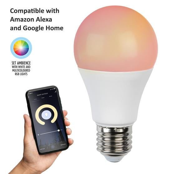 INTEMPO Smart Light Bulb, 7W, E27 Fitting - LIGHT BULBS - Beattys of Loughrea