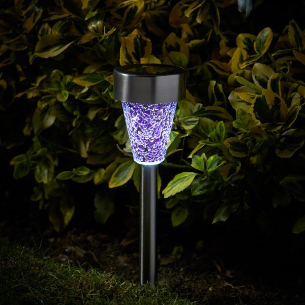 Mosaic Solar Stake Light 6 Pack - SOLAR / GARDEN ORNAMENTS - Beattys of Loughrea