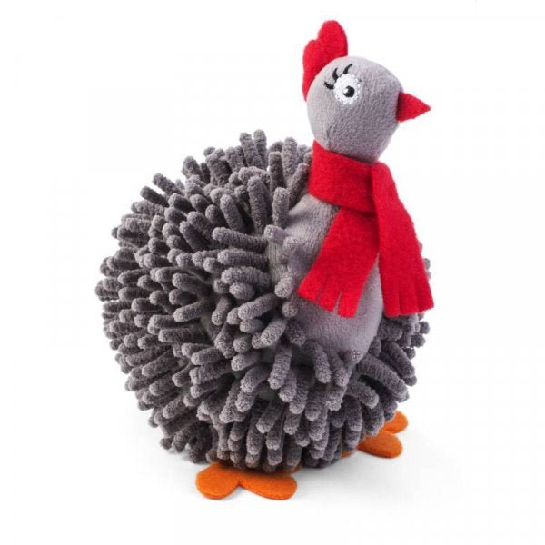 Noodly Partridge Squeaky Plush Dog Toy - PET TOYS BOOKS - Beattys of Loughrea