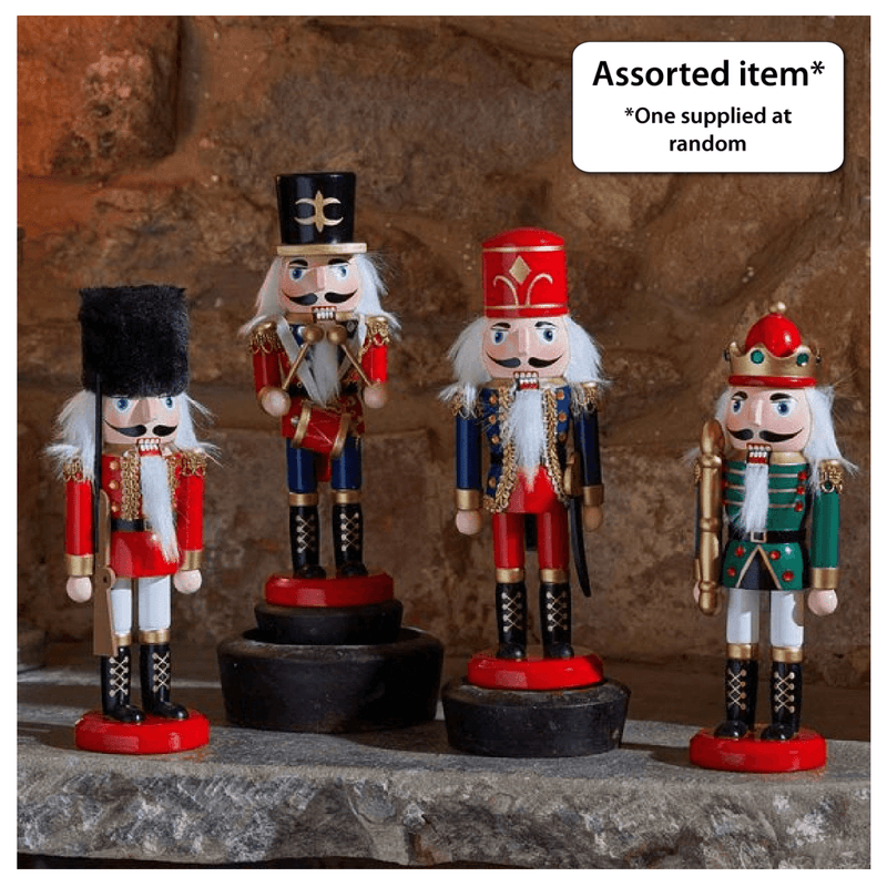 Nutcracker - XMAS CERAMIC WOOD RESIN GLASS ORNAMENTS - Beattys of Loughrea