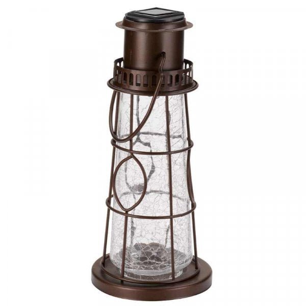 Lighthouse Solar Lantern - SOLAR / GARDEN ORNAMENTS - Beattys of Loughrea