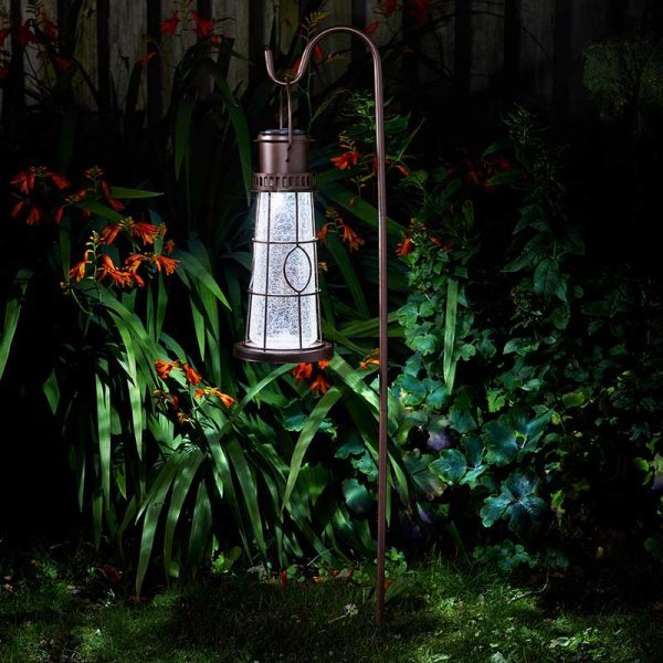 Lighthouse Solar Lantern - SOLAR / GARDEN ORNAMENTS - Beattys of Loughrea