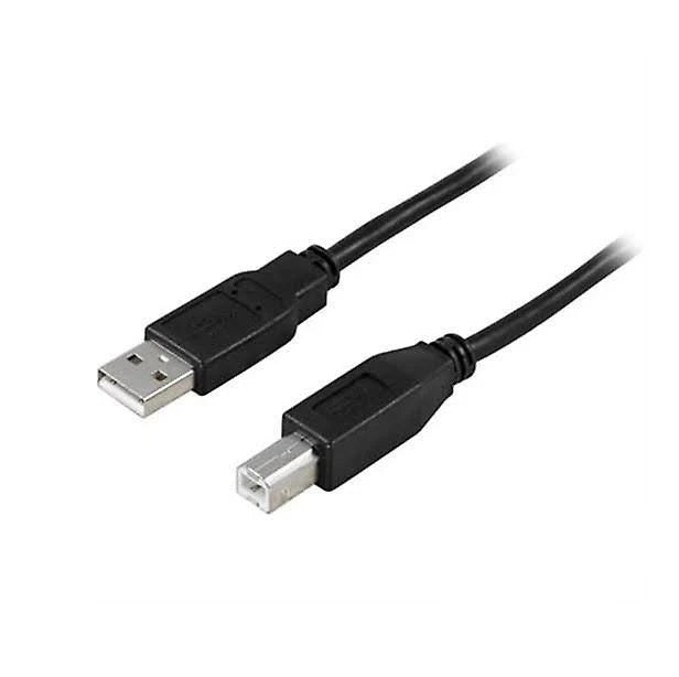 Deltaco USB-A to USB-B Cable - LEADS - Beattys of Loughrea