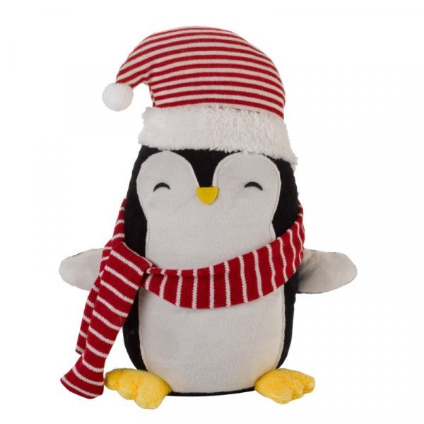 Puppa Penguin Festive Doorstop - XMAS SOFT DECOS - Beattys of Loughrea