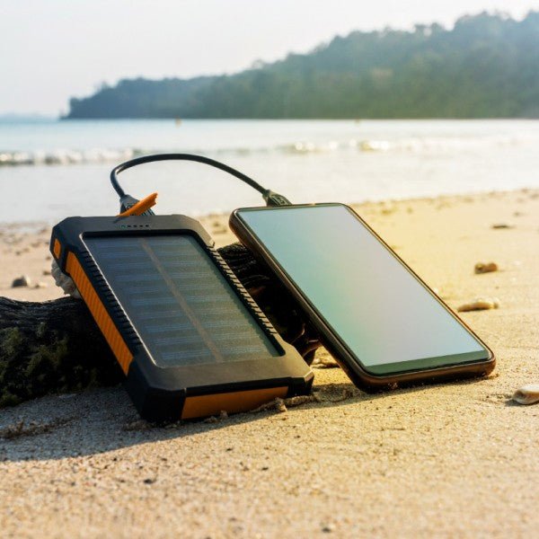 Solar Power Bank with LED Torch 20,000mAh - USB PC ACCESSORIES - Beattys of Loughrea