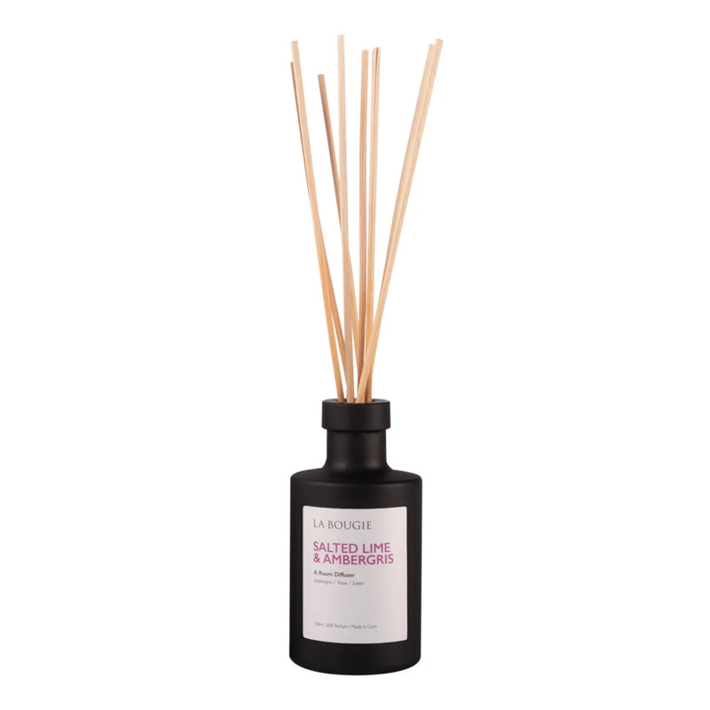 La Bougie Salted Lime & Ambergris Room Diffuser - POT POURRI/AROMATHERAPY/OILS/DIFFUSER - Beattys of Loughrea