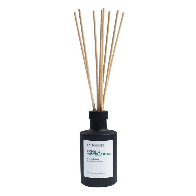 La Bougie Lichen & Winter Jasmine Room Diffuser - POT POURRI/AROMATHERAPY/OILS/DIFFUSER - Beattys of Loughrea