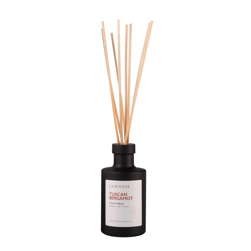 La Bougie Tuscan Bergamot Room Diffuser - POT POURRI/AROMATHERAPY/OILS/DIFFUSER - Beattys of Loughrea