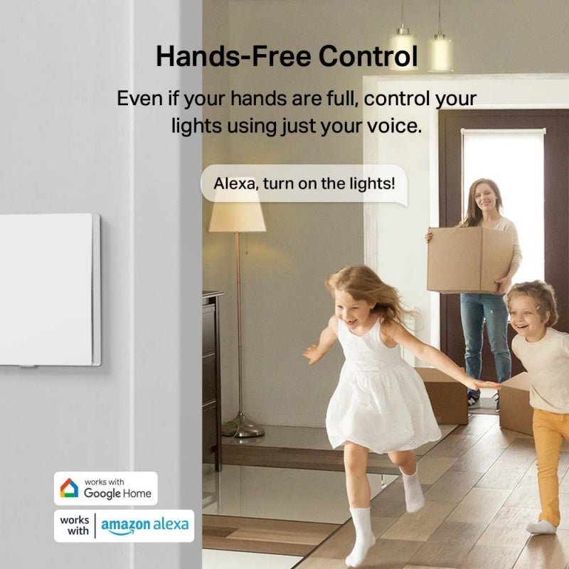 Tapo S210 Smart Light Switch 1-Gang 1-Way - E/SAV MONITORS/PLUGS - Beattys of Loughrea