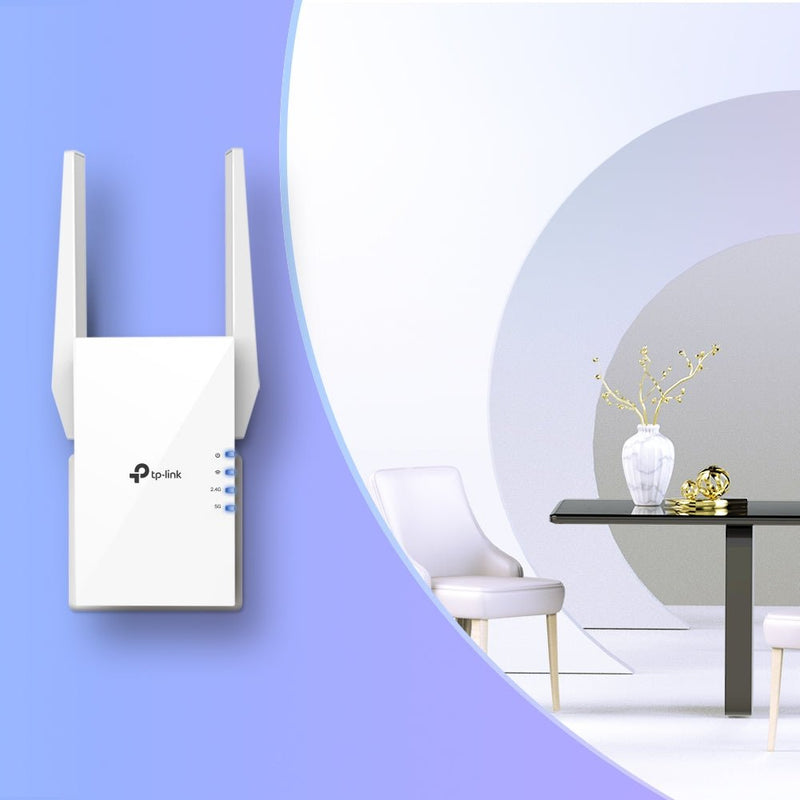 TP Link WiFi 6 AX1500 Range Extender RE505X - ROUTERS/ WIRELESS ADAPTORS - Beattys of Loughrea