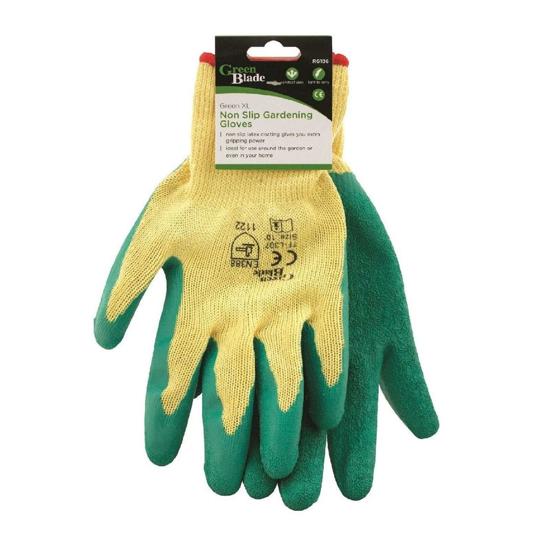 Green Blade Non-Slip Gardening Gloves XL - GLOVES - Beattys of Loughrea