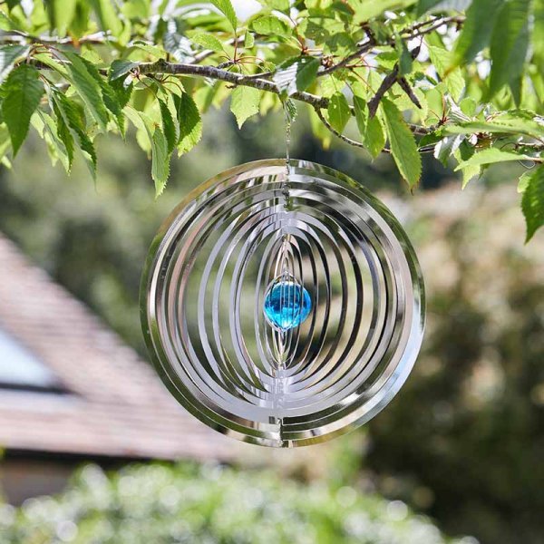 Radiance Orb Wind Spinner - SOLAR / GARDEN ORNAMENTS - Beattys of Loughrea