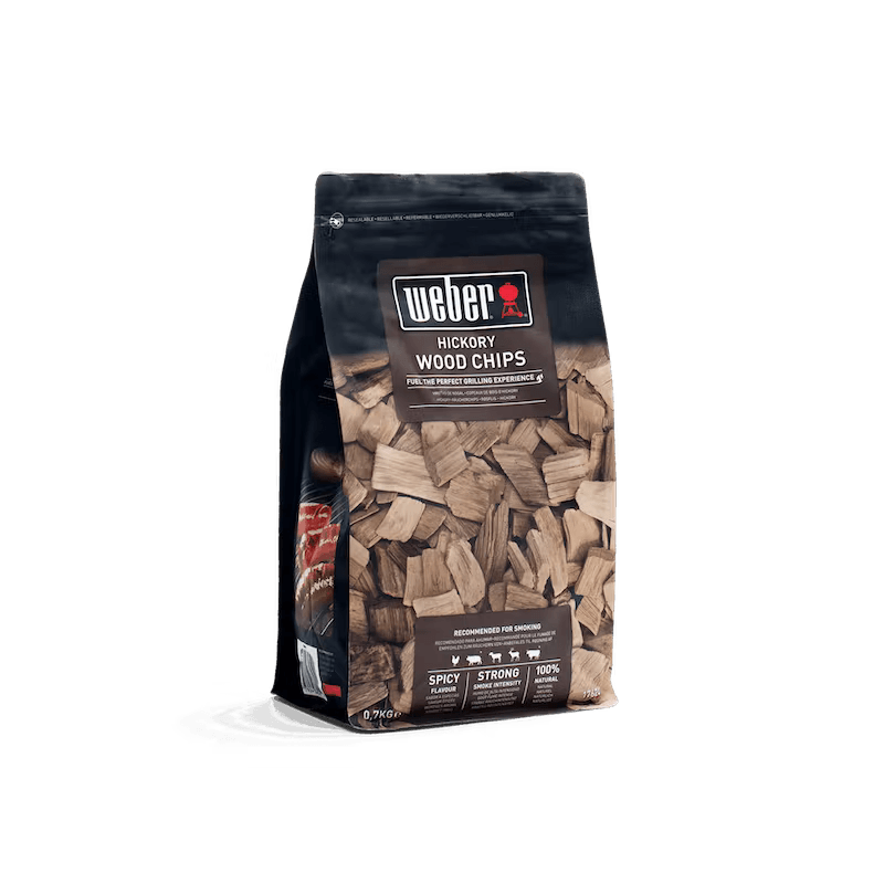 Weber Hickory Wood Chips - BBQ FUEL BBQ TOOLS, ACCESSORIES , TENT PEGS - Beattys of Loughrea