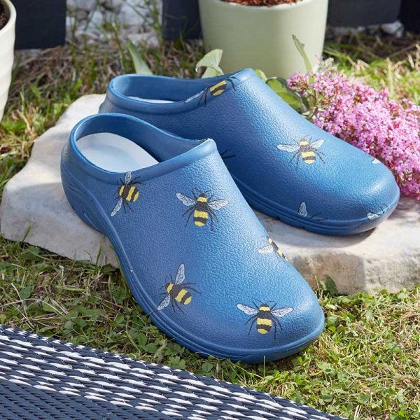 Bees Comfi Garden Clogs Size 4 - WELLIES - Beattys of Loughrea