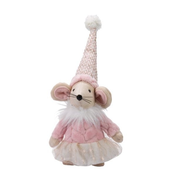 The Mice Girls - Coco 30cm - XMAS SOFT DECOS - Beattys of Loughrea