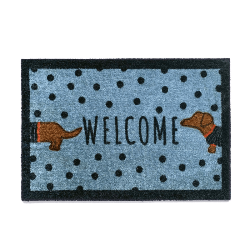 Howler & Scratch Welcome Doggie 50cm x 75cm Mat - DOOR MATS/DOOR CURTAIN - Beattys of Loughrea