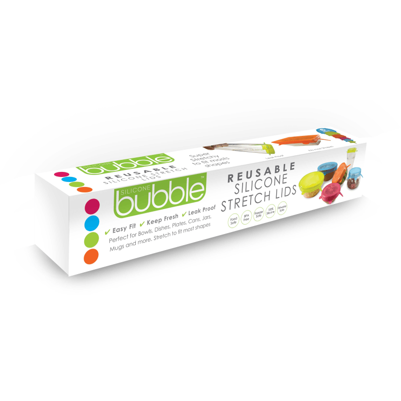 Planit Bubble Silicone Stretch Lids Assorted Colours - KITCHEN HAND TOOLS - Beattys of Loughrea