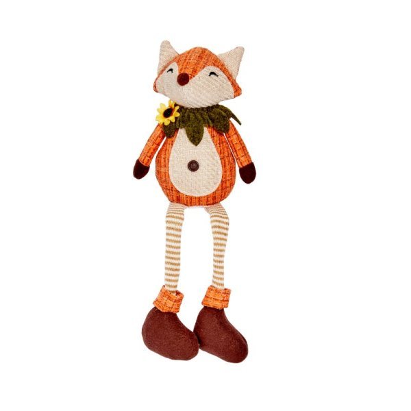 Mr Fox 45cm - Seated - SOLAR / GARDEN ORNAMENTS - Beattys of Loughrea