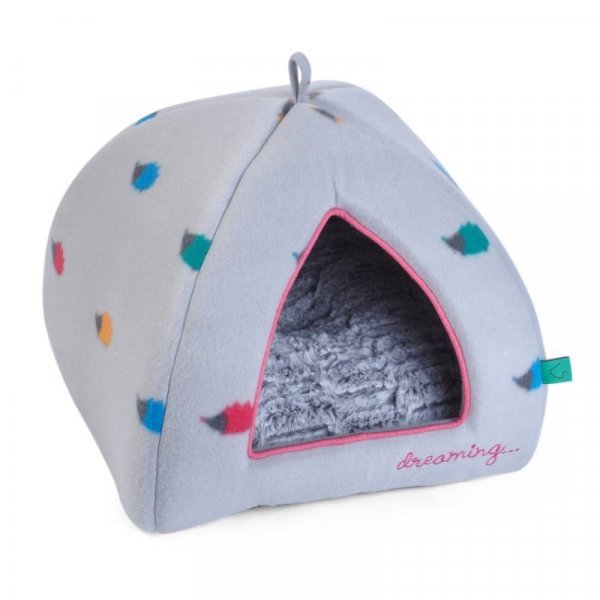 Hoglets Dreaming Cat Igloo - PET TOYS BOOKS - Beattys of Loughrea