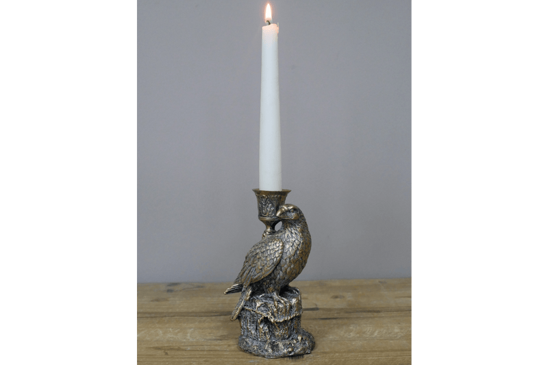 Eagle Candle Holder 16cm (Candle not incl.) - CANDLE HOLDERS / Lanterns - Beattys of Loughrea