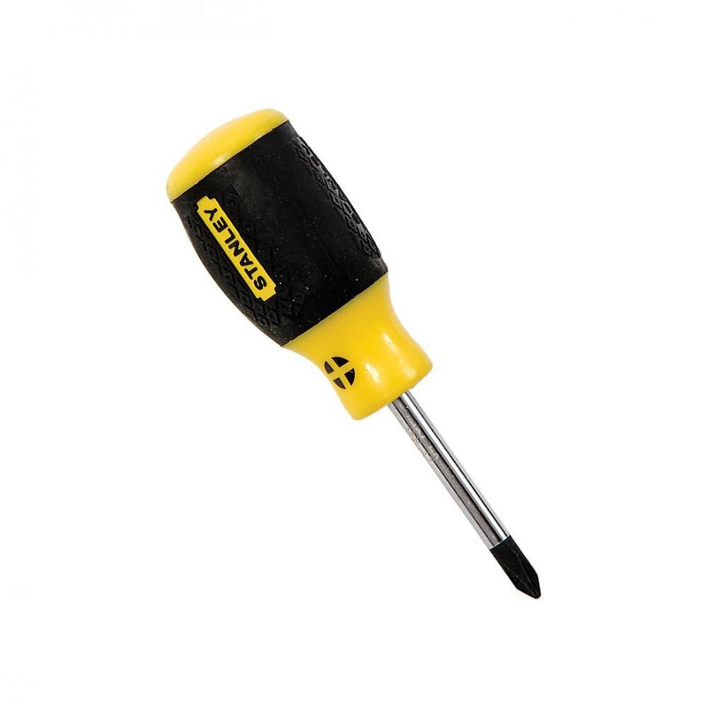 Stanley Cushion Grip Phillips Tip Screwdriver - 40mm - SCREWDRIVERS - Beattys of Loughrea