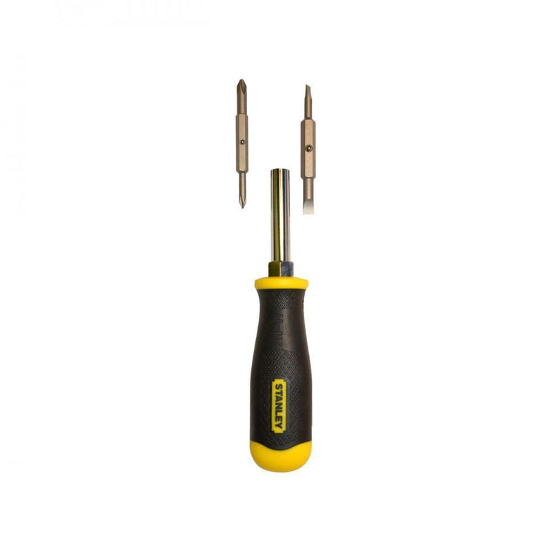 Stanley 6 Way Screwdriver - SCREWDRIVERS - Beattys of Loughrea