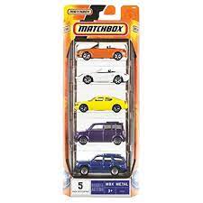 Matchbox 5Pk Window Box Assorted - CARS/GARAGE/TRAINS - Beattys of Loughrea