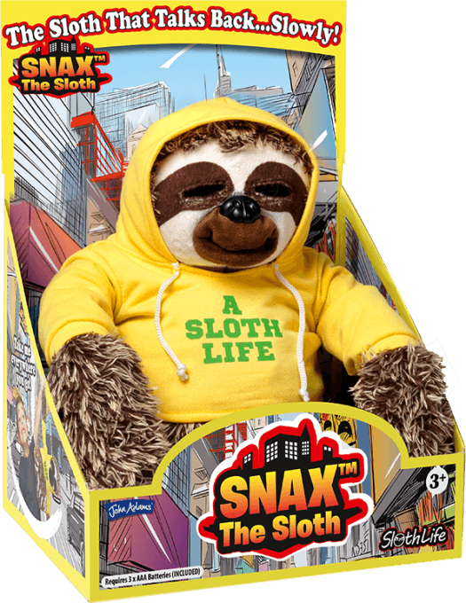 Snax the Sloth - DOLLS - Beattys of Loughrea