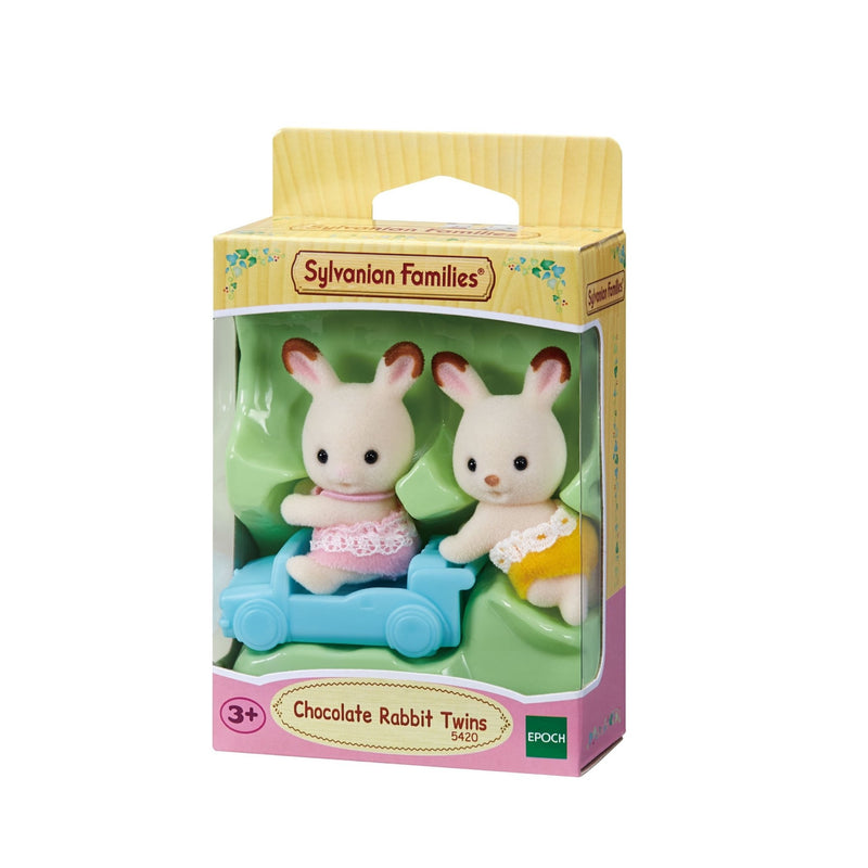 Sylvanian Families Chocolate Rabbit Twins - SYLVANIAN / BEANIE BABIES - Beattys of Loughrea