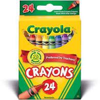 Crayola 24 Wax Crayons - ART & CRAFT/MAGIC/AIRFIX - Beattys of Loughrea