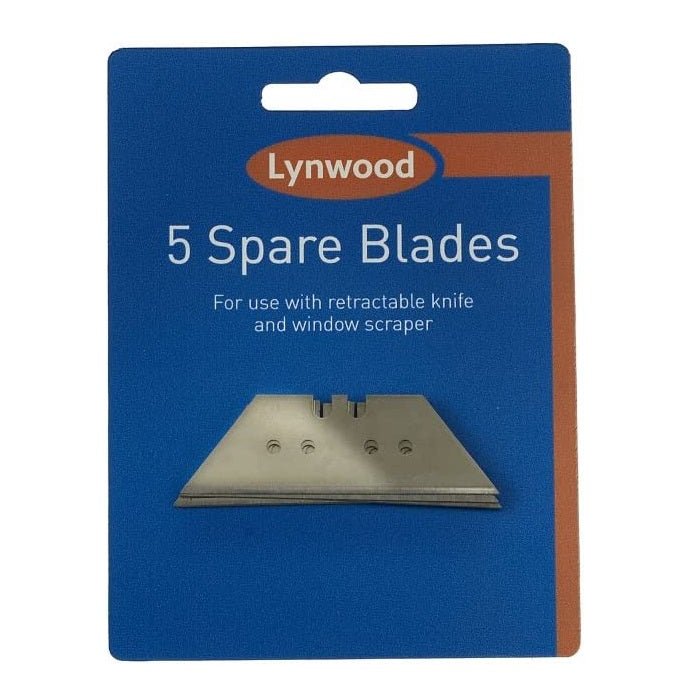 Lynwood Spare Heavy Duty Blades Pack 5 - PAINT TOOLS - Beattys of Loughrea