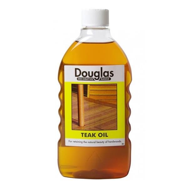 Douglas Teak Oil - 500ml - WHITE SPIRIT/TURPS/TEAK/LINS - Beattys of Loughrea