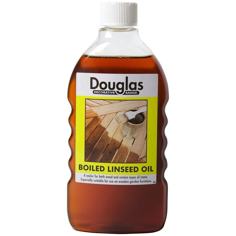 Douglas Linseed Oil Boiled 500ml - WHITE SPIRIT/TURPS/TEAK/LINS - Beattys of Loughrea