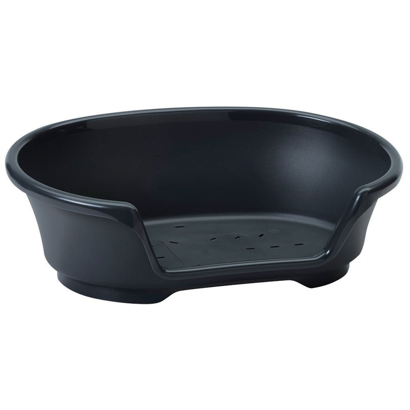 Pet Bed 55Cm 21In Black SV5213 Plastic - PET SLEEPING BASKET, BEDS - Beattys of Loughrea