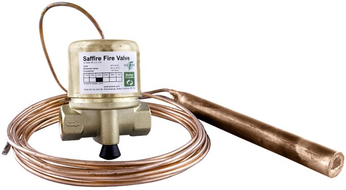 Remote Fire Valve 90Degx1.5M - VALVES MOTORISED/SAFETY/FIRE - Beattys of Loughrea